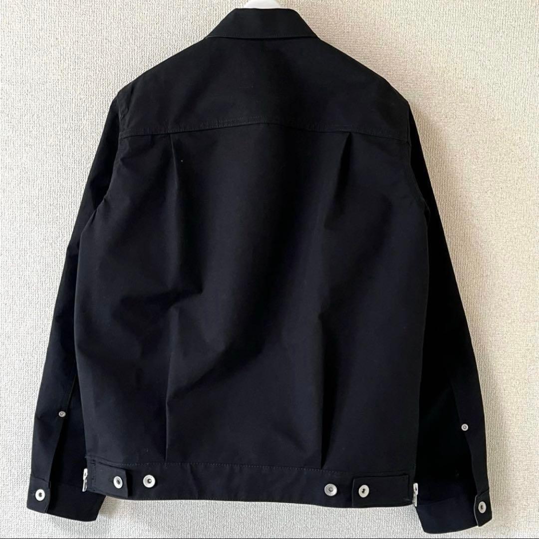 sacai kaws ボンディング ブルゾン ジャケット ブラック 2