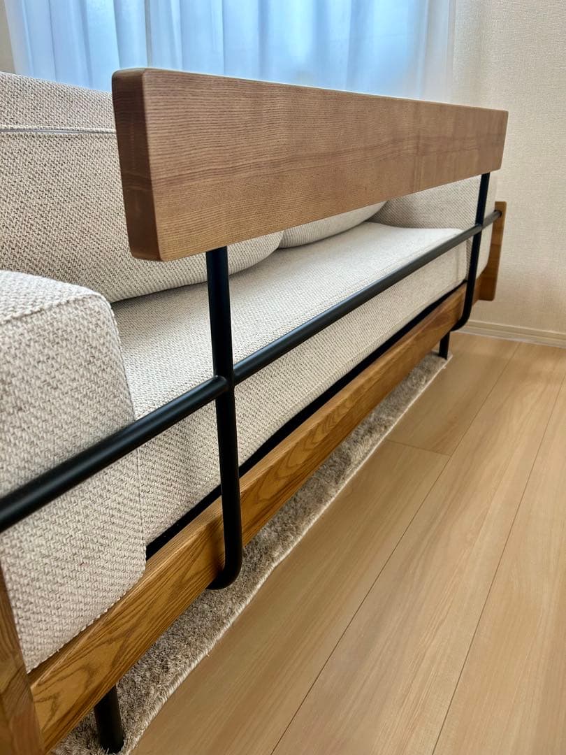 unico TREL(トレル) カバーリングソファ 2.5シーター 美品