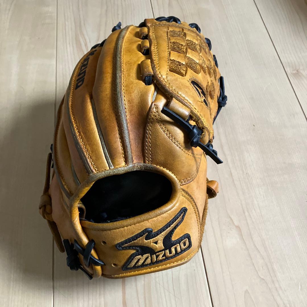 Mizuno プロフェッショナルグローブ 右投げ用 ブラウン