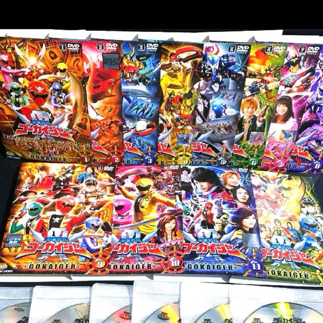 海賊戦隊ゴーカイジャー DVD 全12巻 セット