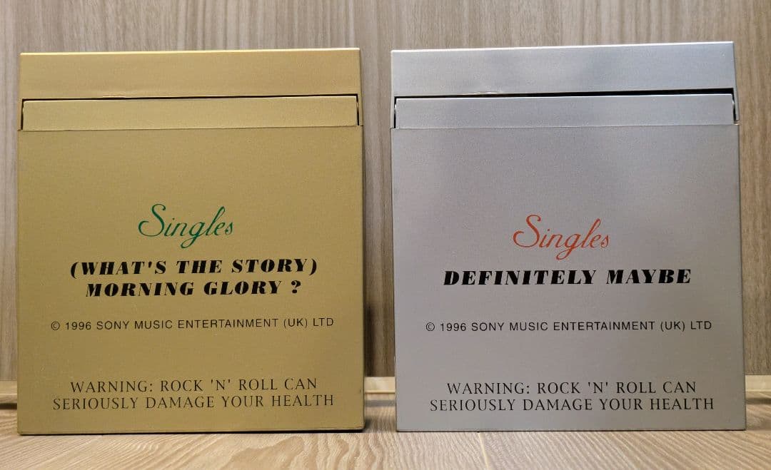 Oasis singles ゴールド & シルバー 2個セット