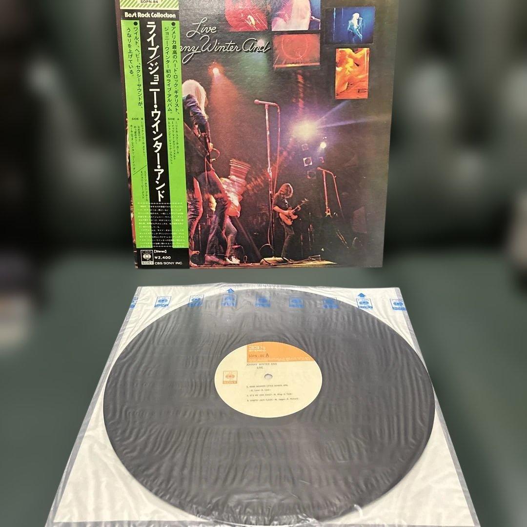 ライブ/ジョニー・ウインター・アンド　レコード