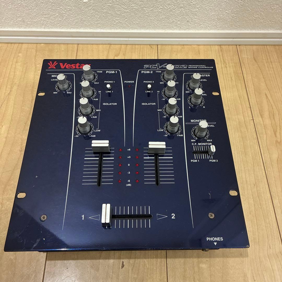 Vestax PCV-002 DJミキサー　完動品