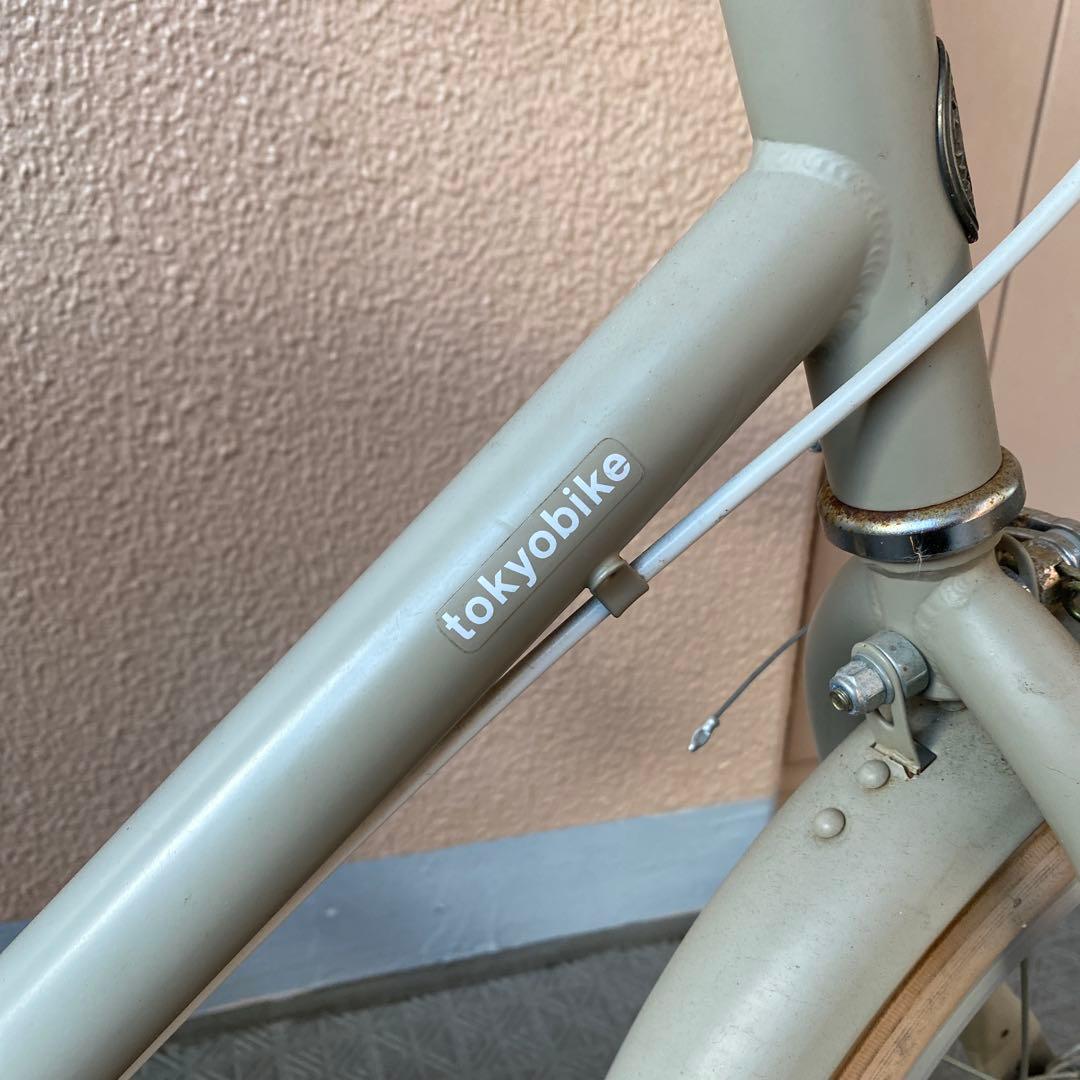 【送料込み】little tokyobike16インチ アイボリー 補助輪なし