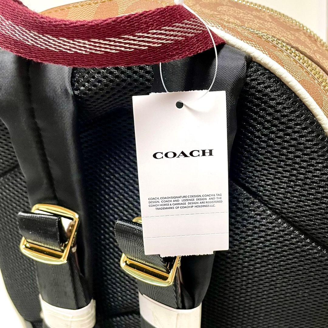 COACH シグネチャー バックパック リュック ベージュ C5671