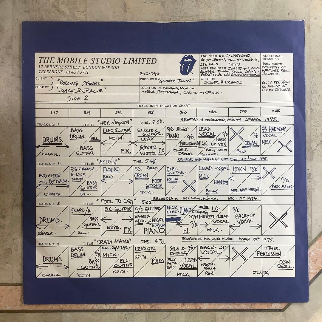 レコード新品同様! ストーンズ 1976年 日本オリジナル USカッティング原盤