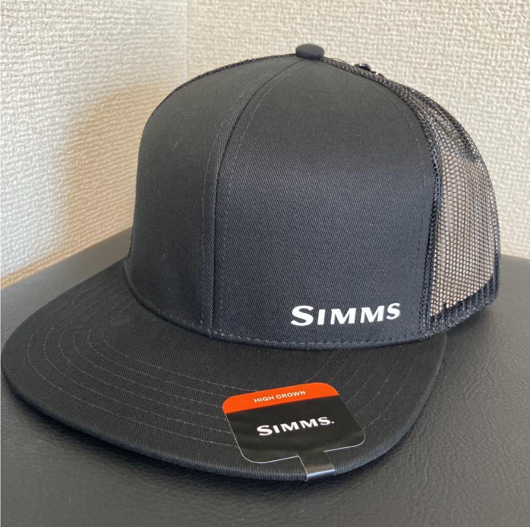 シムス CX Flat Brim Cap Black フラット ブリム キャップ