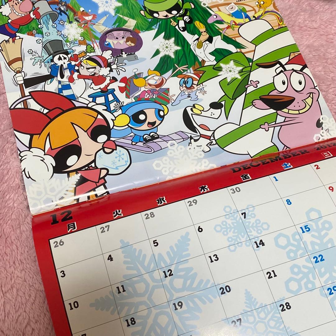 【非売品】カートゥーンネットワーク　2012年カレンダー　壁掛け