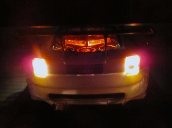 特価 童友社 (1/12) スポコン系 トヨタ CELICA TRD ライト点灯