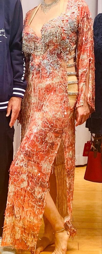 【ベリーダンス】バラディ&サイーディドレス✴︎スパンコールたっぷり✴︎美品