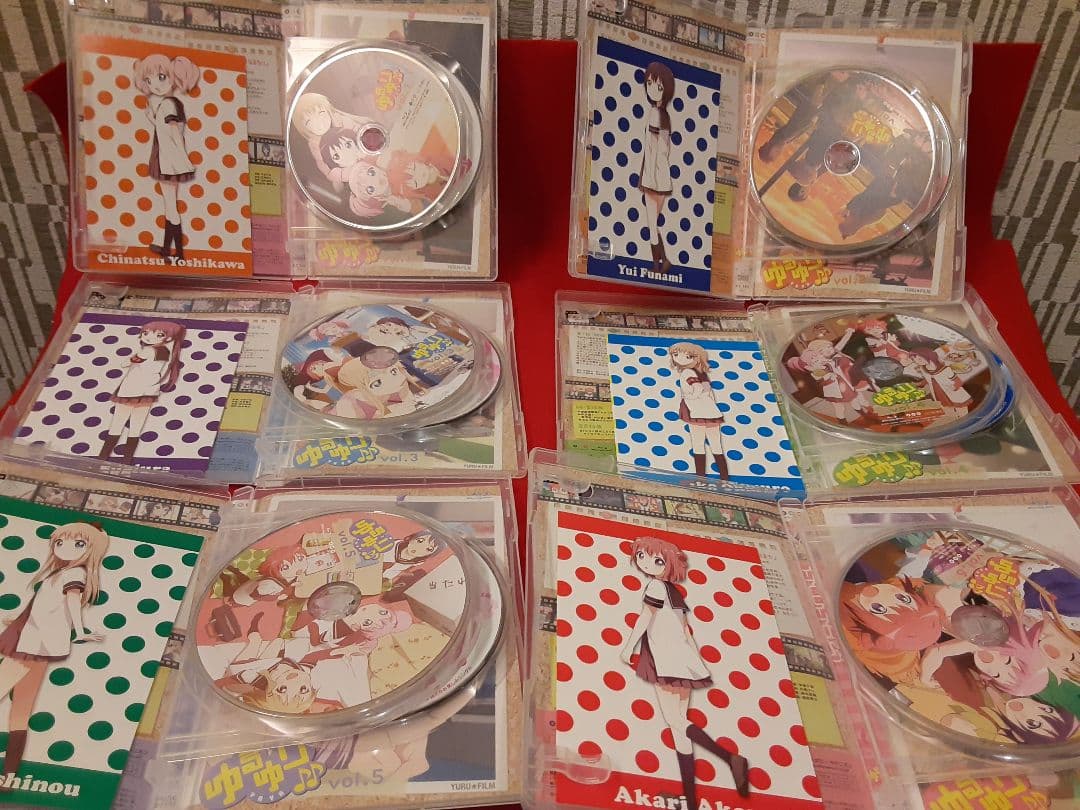 ブルーレイ　ゆるゆり vol.1～6 　ゆるゆり♪♪ vol.1～6
