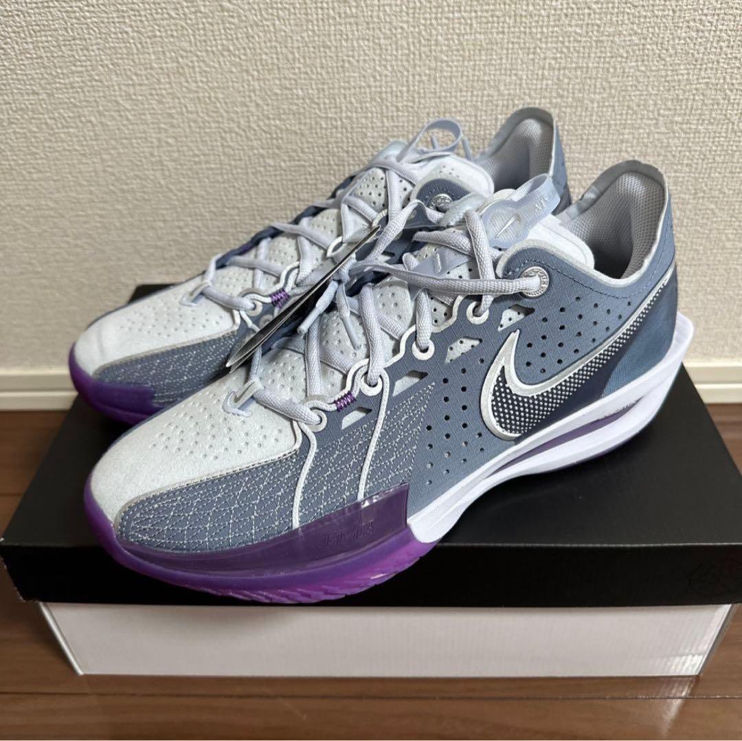 断*ト様 NIKE AIR ZOOM G.T. CUT3 ホワイト/グレー/パー