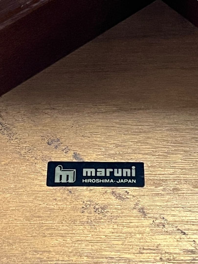 maruni マルニ 猫脚 ラウンドテーブル 丸テーブル センター ガラス天板