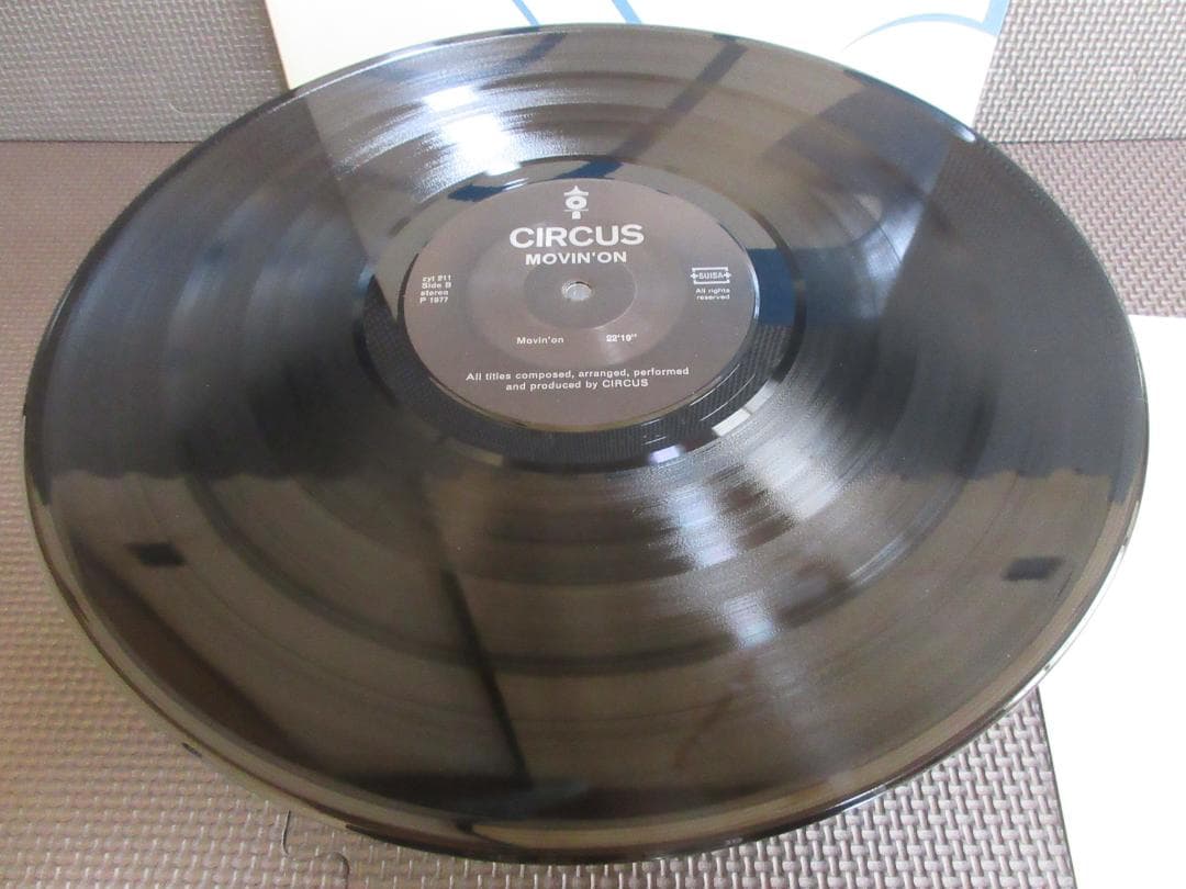 ★CIRCUS / MOVIN' ON★サーカス◇2nd Pressing