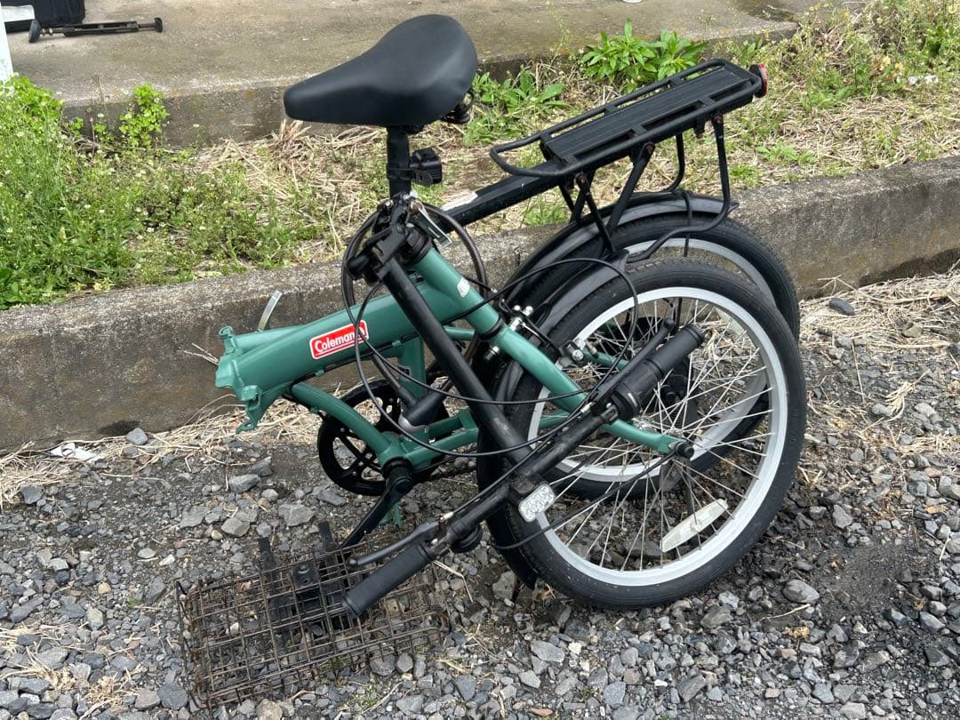 Coleman 折りたたみ自転車 グリーン