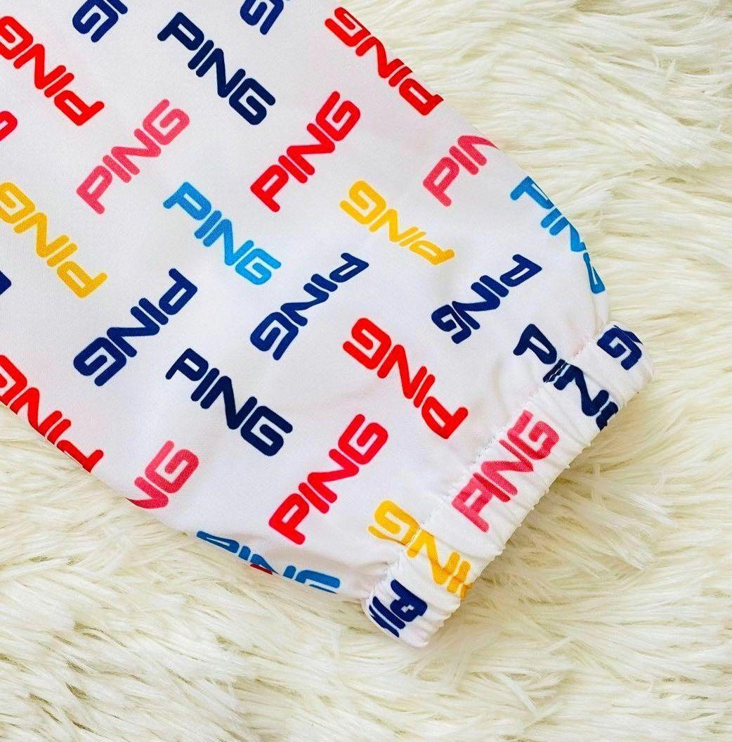 【新品】PING　長袖　フルジップブルゾン　L　レディース　ゴルフ　軽量
