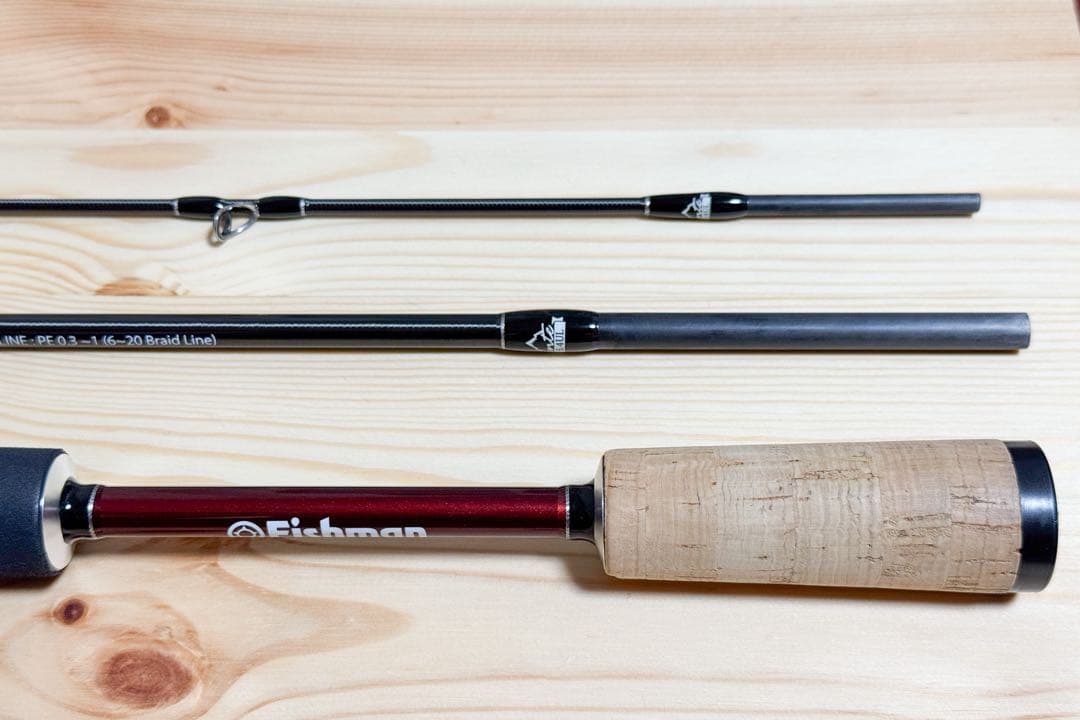 美品 Fishman Beams inte 6.4UL アジング ライトロッド