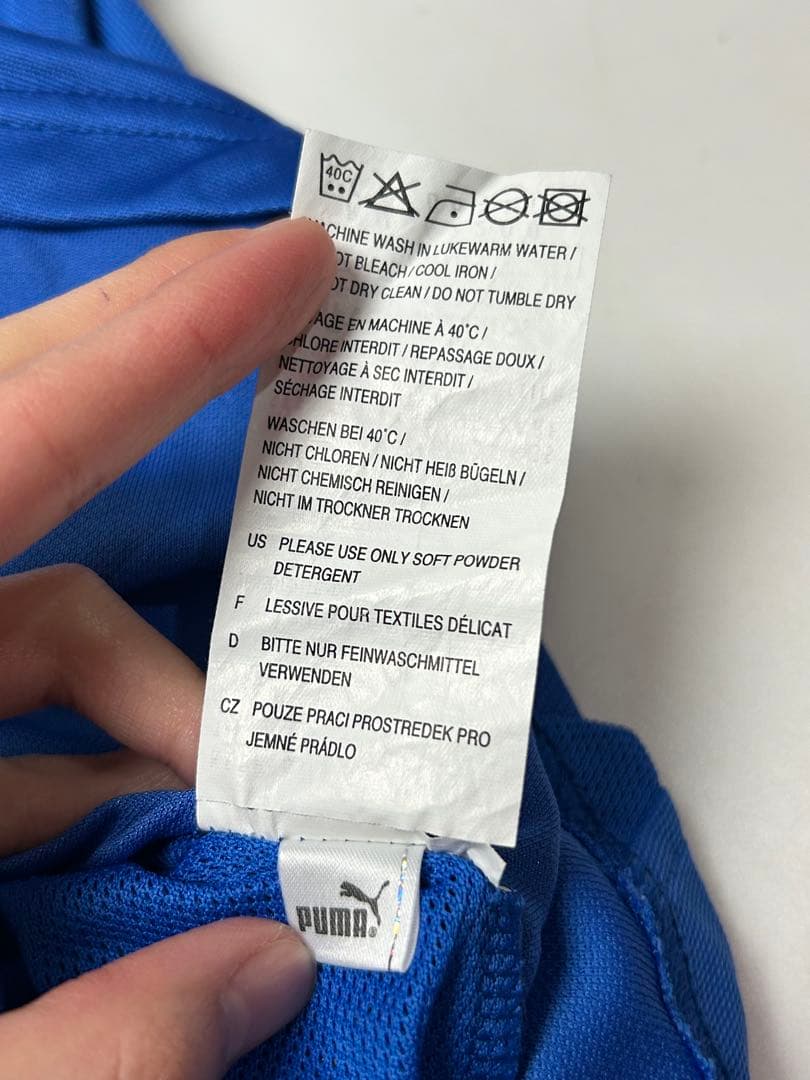 Puma イタリア代表　サッカーシャツ #14 ユニフォーム　Sサイズ