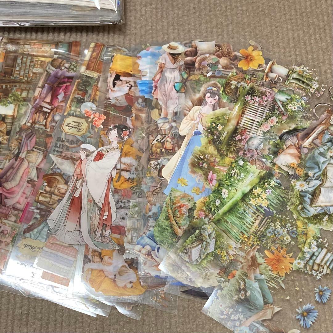 コラージュ素材:海外マステ切り売りごちゃまぜまとめセット