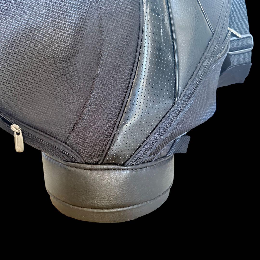 【美品】adidas アディダス　ゴルフキャディバッグ　ブラック