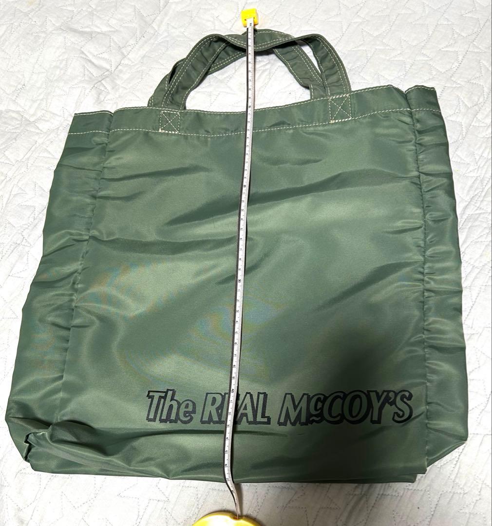 The REAL McCOY'S リアルマッコイズ トートバッグ　カーキ　レア