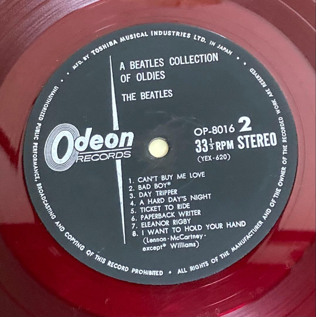 ◉ビートルズ ●オデオン 赤盤①来日記念盤 VOL1, ②オールディーズ