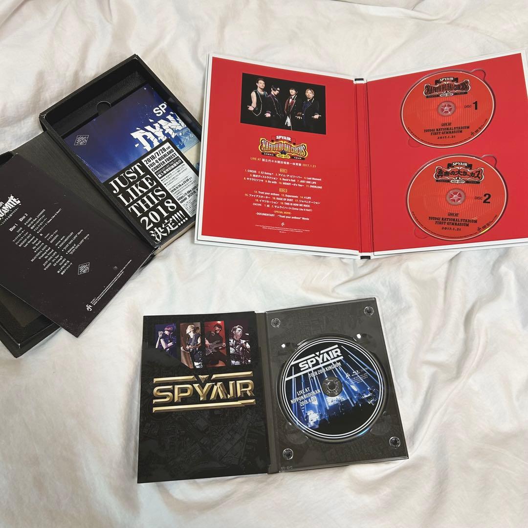 SPYAIR DVD 3点セット　初回限定盤