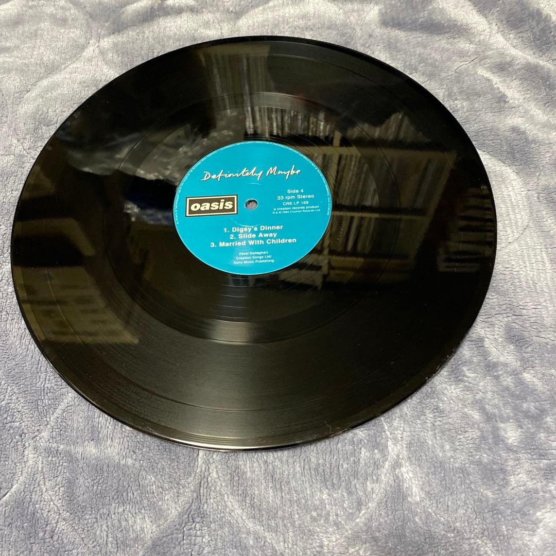 oasis definitely maybe レコード　CRELP169 新品