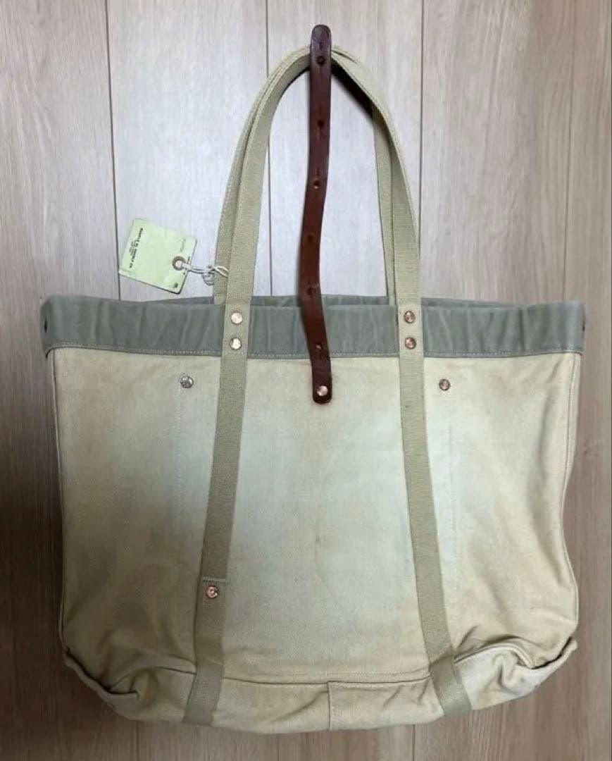 【TMC】RRL キャンバストートバッグ 【ユーズド加工？】 タグ付き