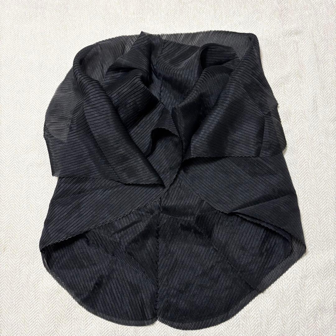 希少 00s ISSEY MIYAKE FETE 3D 変形 プリーツ ジレ