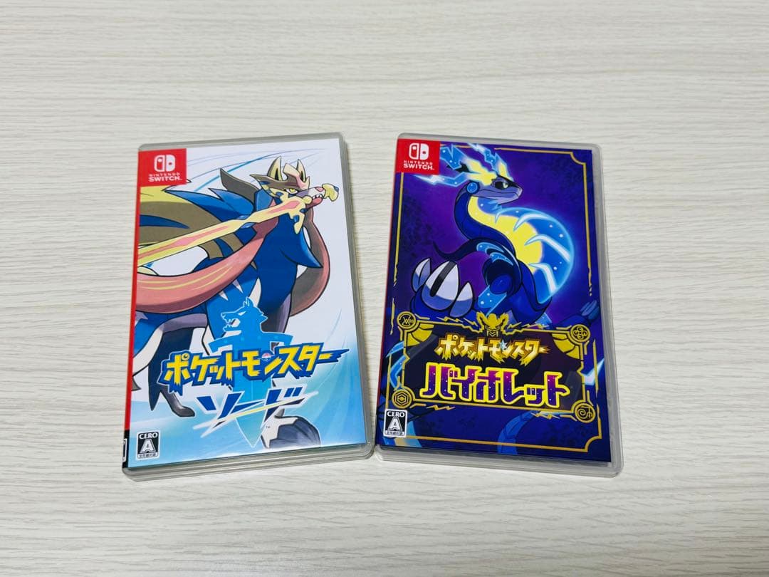 【りりり】ポケモン ソード バイオレット セット Switch
