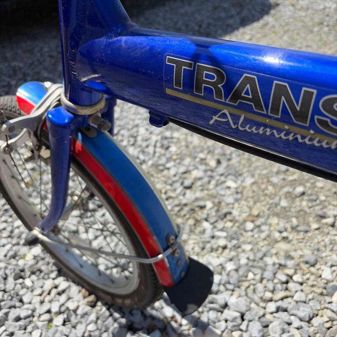 ブリヂストン　トランジット　折りたたみ　トリコロールカラー　※引き取り限定※