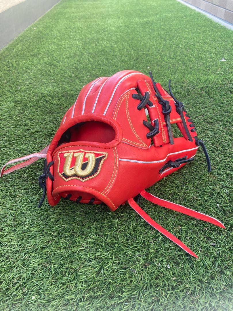 【新品・未使用】Wilson Staffデュアル硬式内野手用グラブ　87型