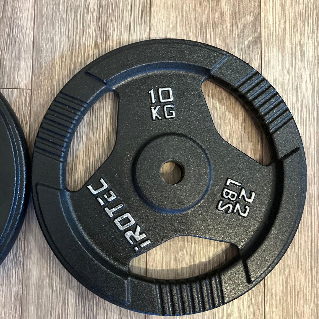 Rotec 10kg ウエイトプレート　2枚