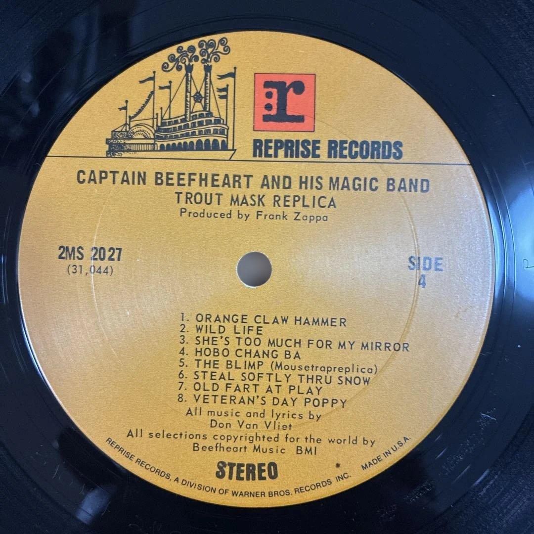 キャプテンビーフハート 名盤 レコード トラウトマスクレプリカ US盤