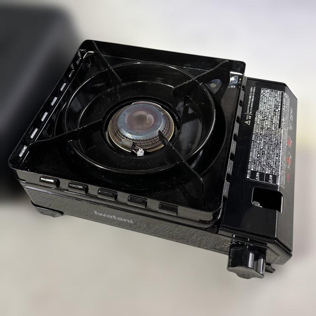 え*)様 Iwatani CB-ODX-1 BLACK タフまる カセットコンロ