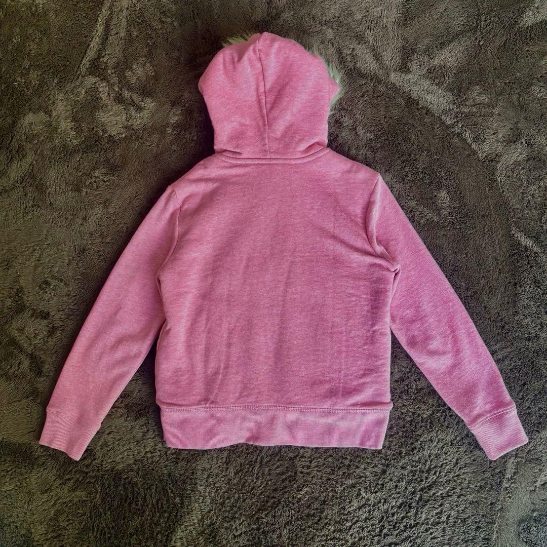 【希少】00s archive GAP fur zip hoodie Y2K