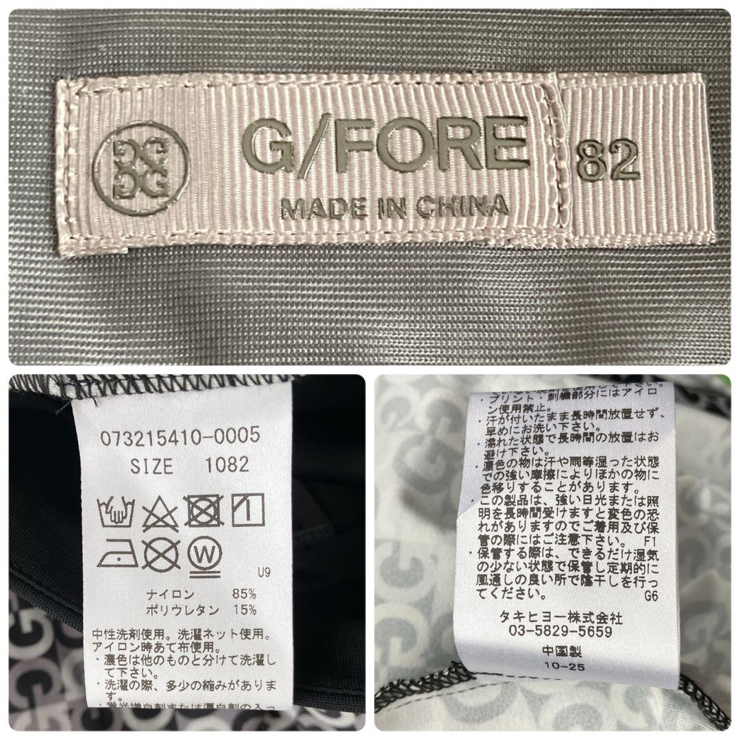 極美品　G/FORE 総柄 ゴルフパンツ　ナイロンストレッチパンツ