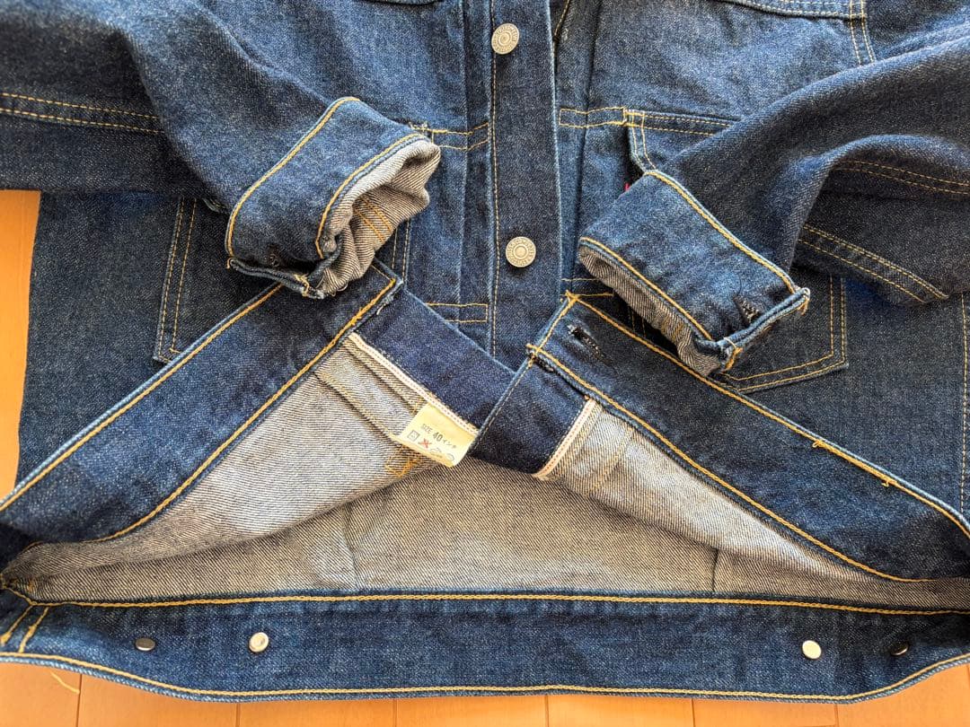 リーバイス デニムジャケット 2nd サイズ40 71507xx J02 美品