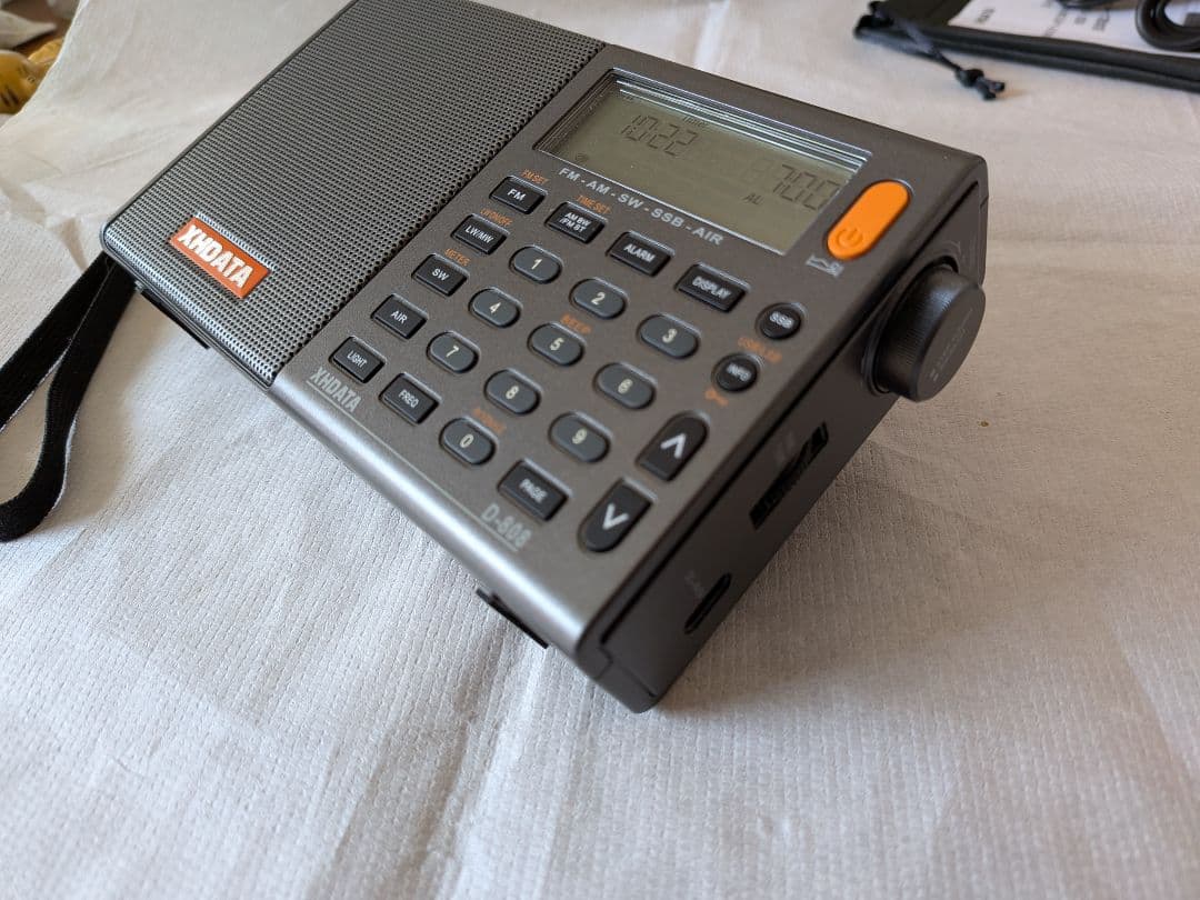 XHDATA D-808 AM FM SSB エアーバンド ラジオ type-C