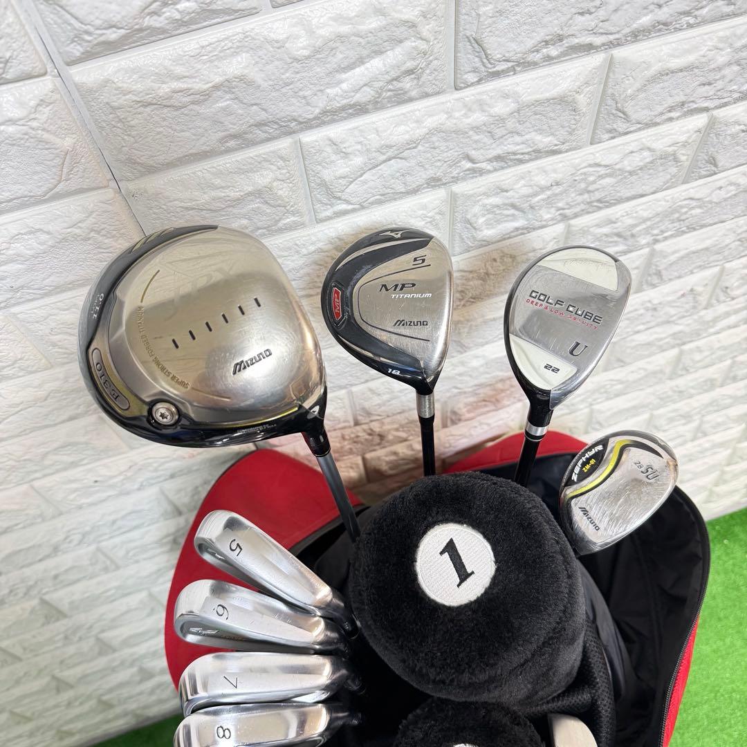ゴルフセット　安心ブランド　Mizuno JPX ラウンド仕様　飛距離抜群　良好