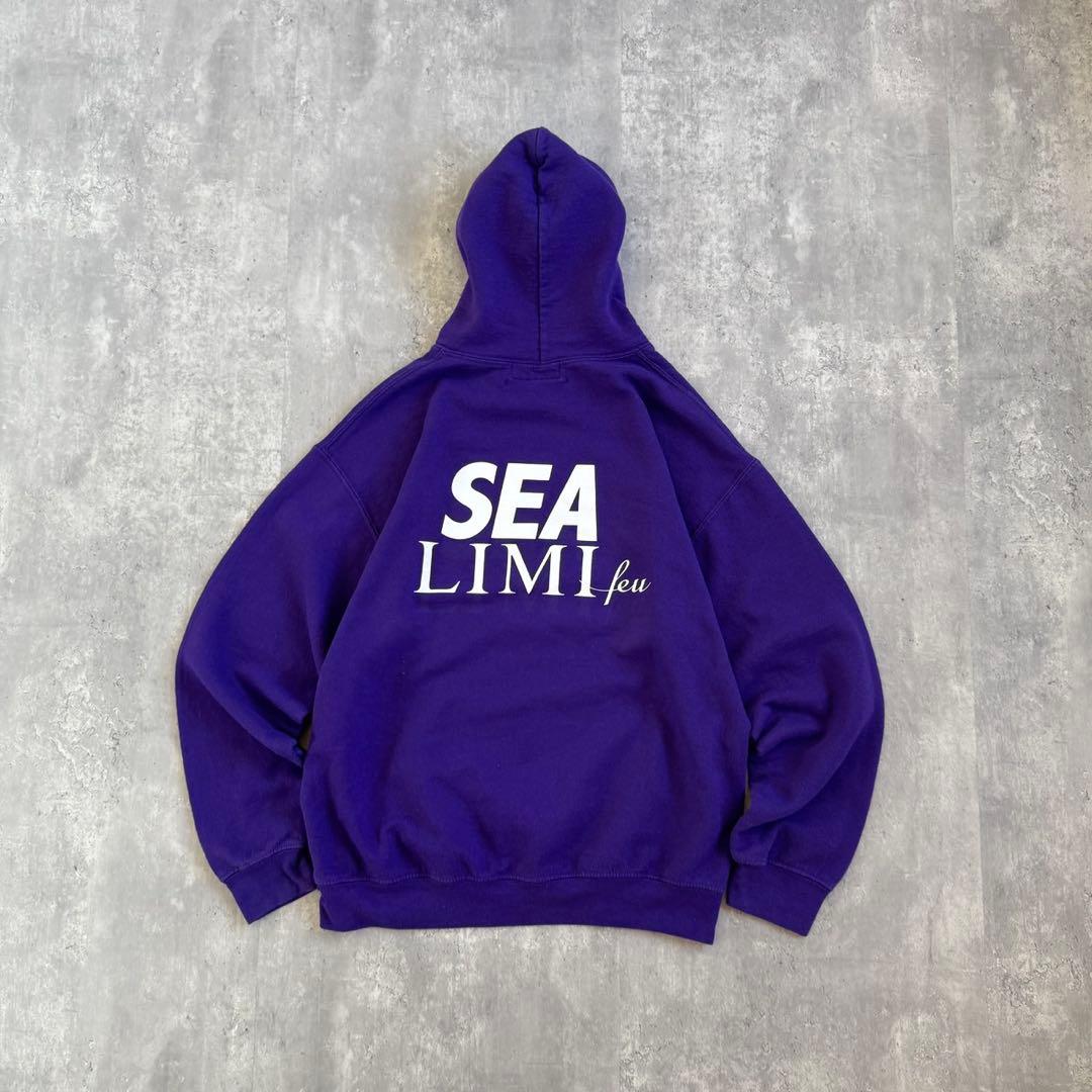 WIND AND SEA × LIMI feu 20SS プルオーバーフーディー