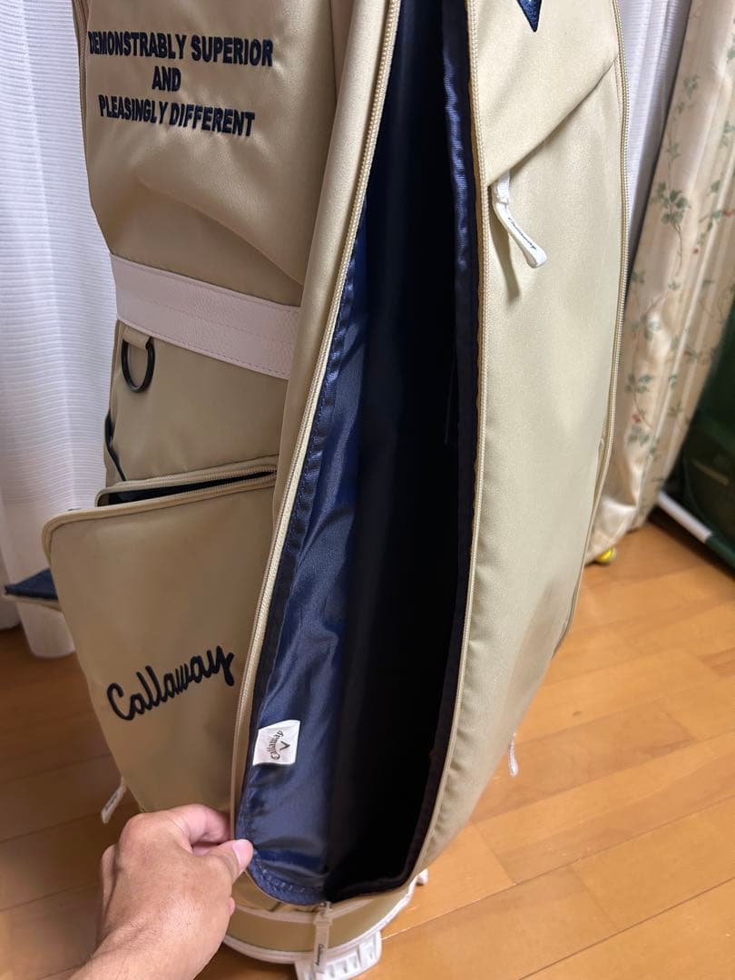 Callaway キャディバッグ ベージュ