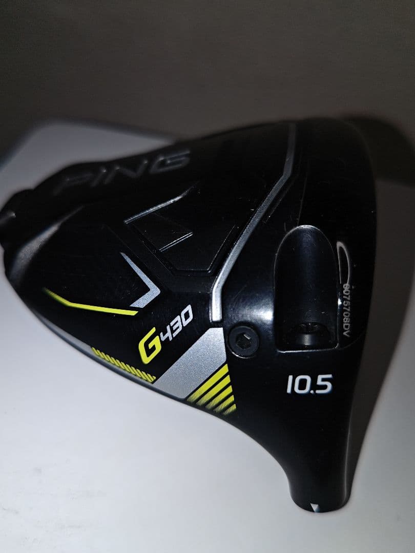 PING G430 MAX 10.5度 ドライバーヘッドのみ 未使用カバー