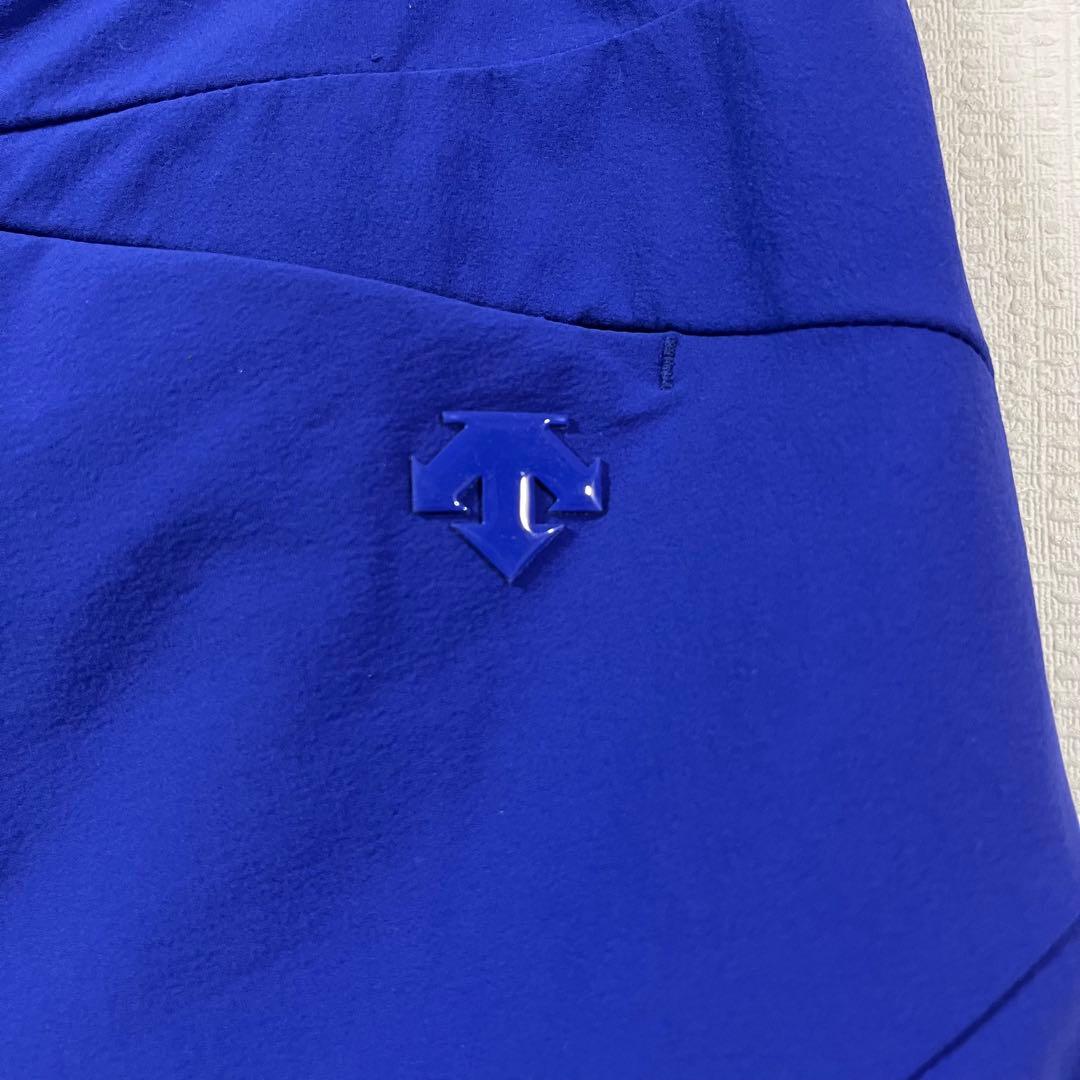 デサントゴルフ　スーパーストレッチナイロンパンツ　ウエスト85 ブルー　美品