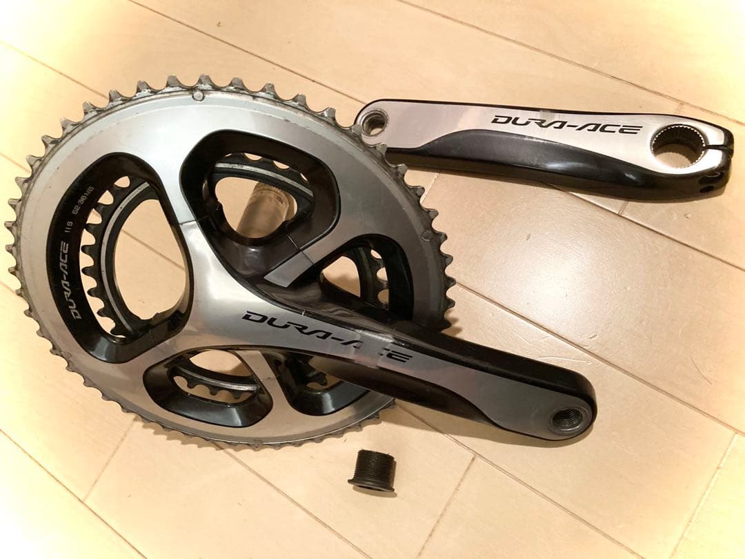 ★美品★シマノ★SHIMANO★FC-9000★左右クランクセット★