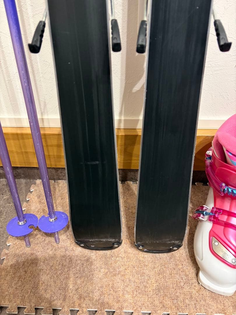 ★女の子用 4点セット メンテナンス.HOTWAX済★ salomon k2