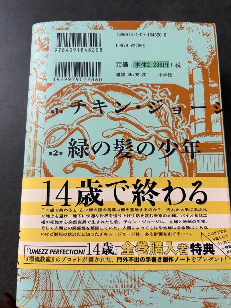 楳図かずお　14歳