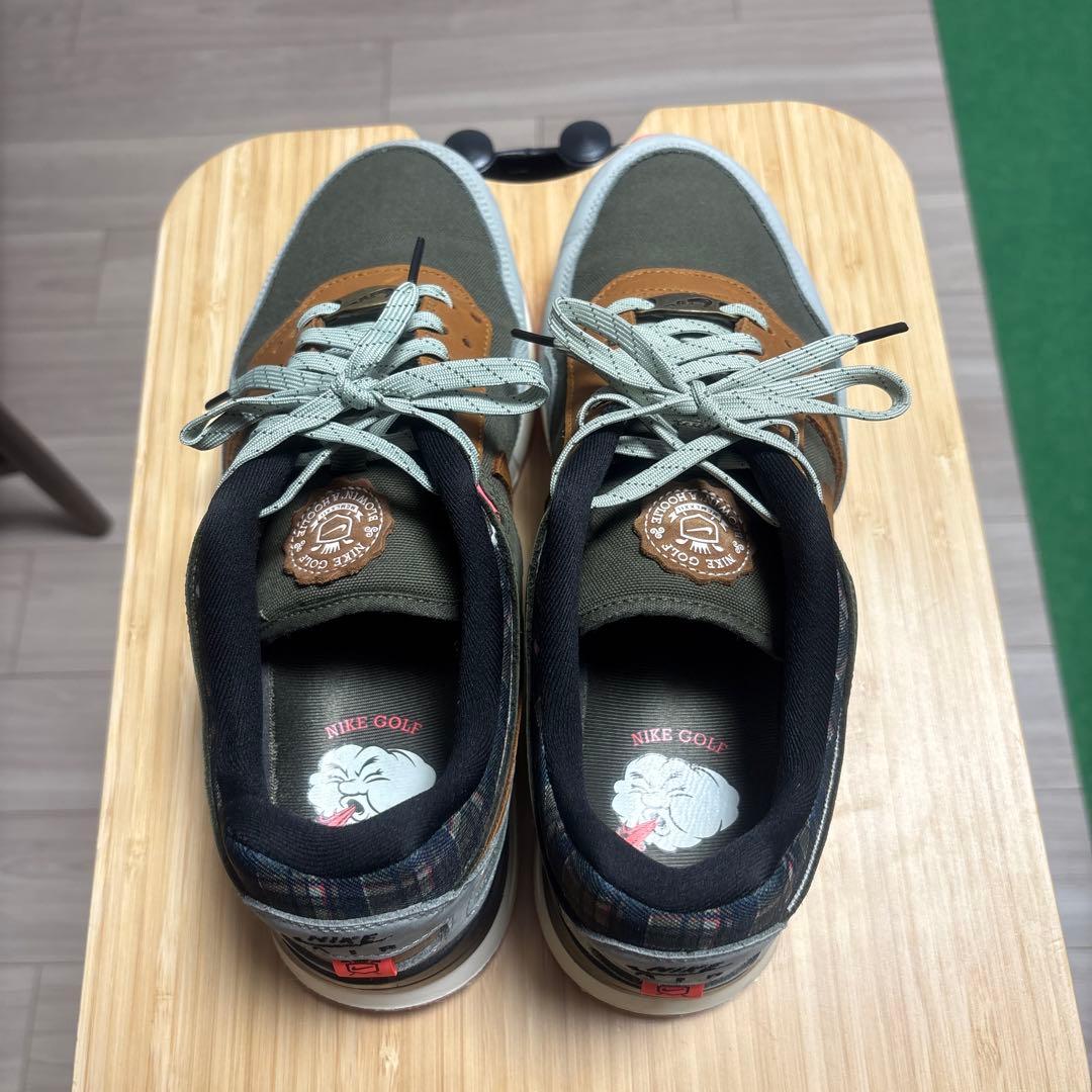 【美品】NIKE エアペガサス　ゴルフシューズ　27cm ゴルフマーカー付き