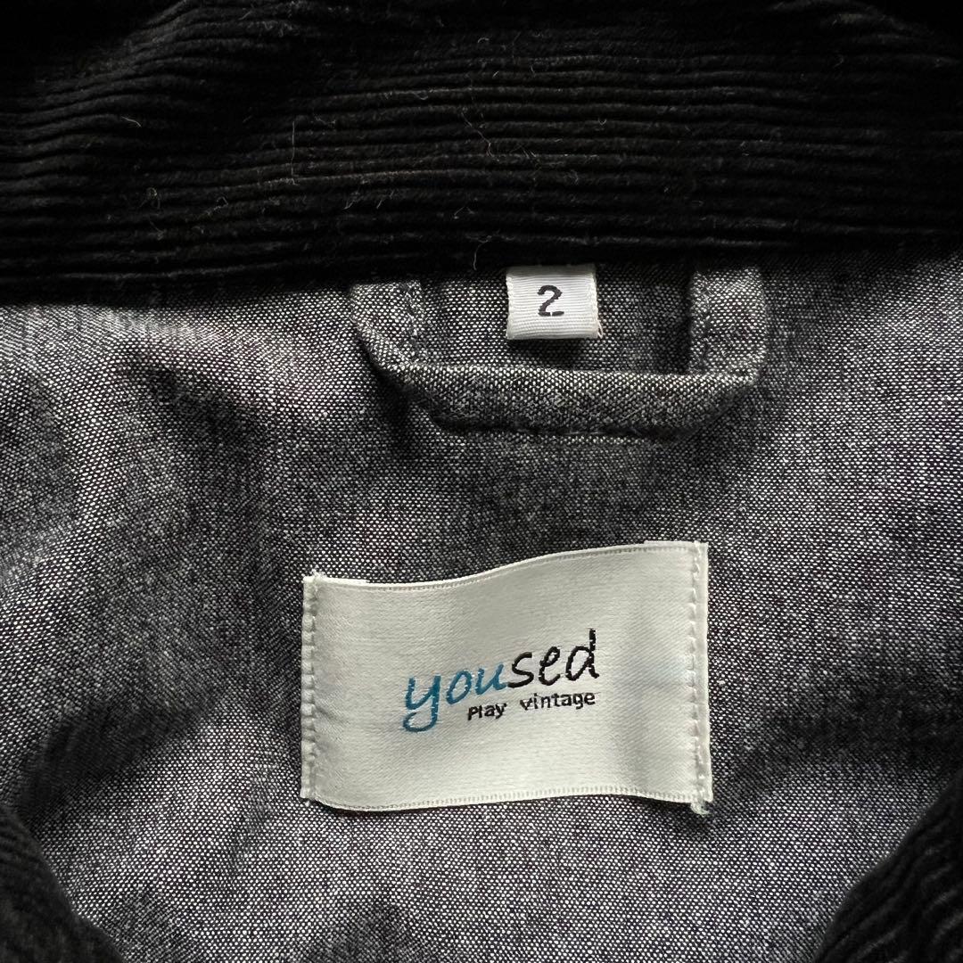 美品　yoused レザードライバーズジャケット　トランスポート　size2